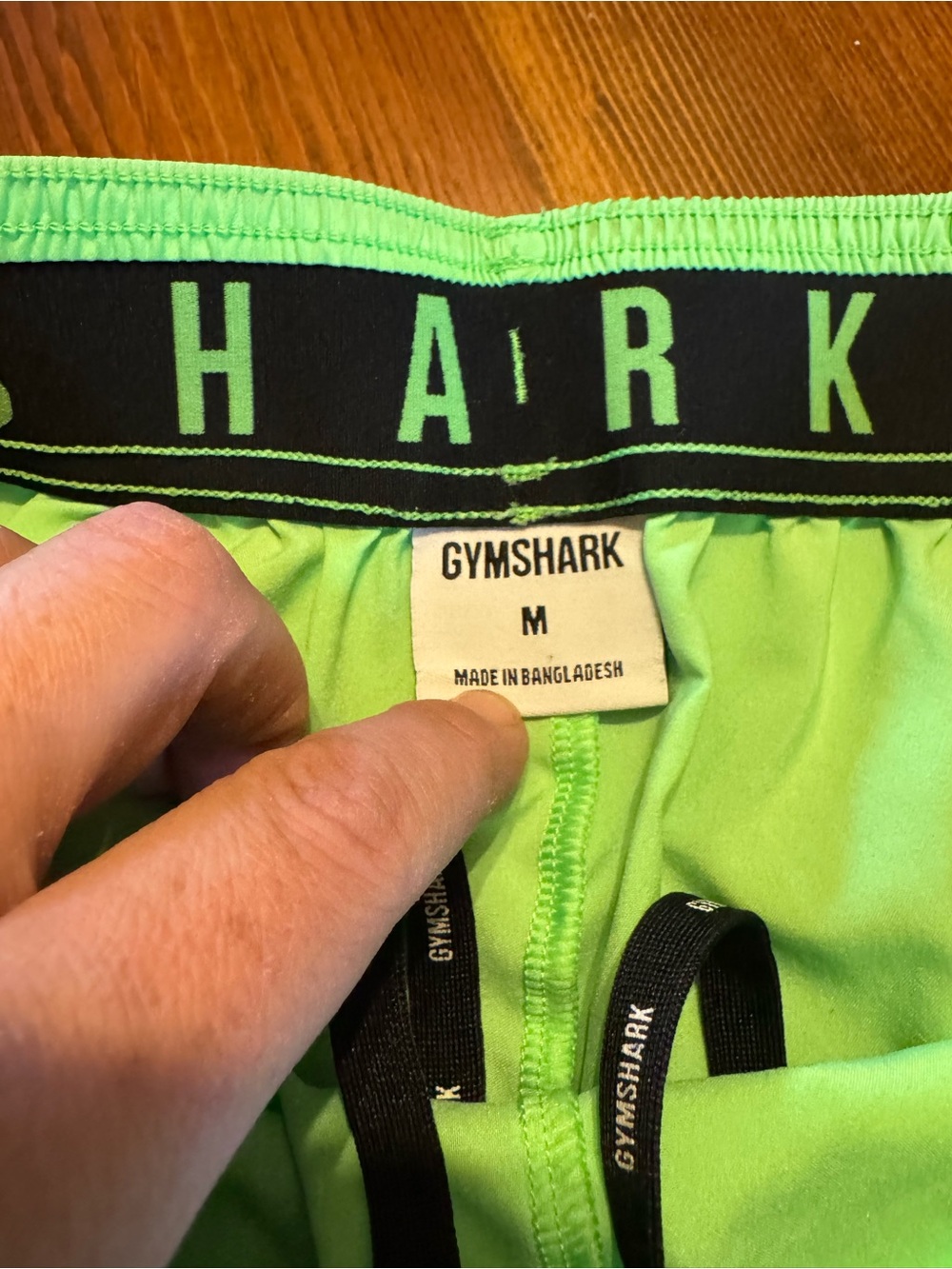 Men's fluo lime GymShark 5 inch sport shorts! - Picture 6 of 8